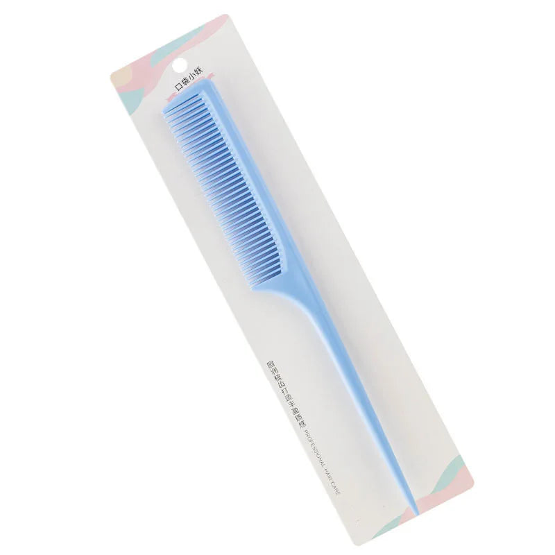 Plastic Pick Hair Distribution Comb - Pointed Tail