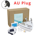 Diamond dermabrasion machine with accessories and box on a white background